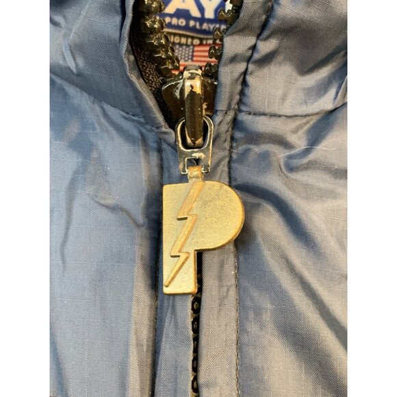 VTG Pro Player Denver Broncos Jacket XL / 2XL Embroider Logos Quilted 8980 - Picture 10 of 13